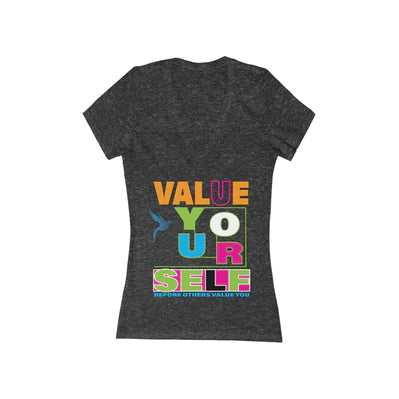 value your self t shirt print