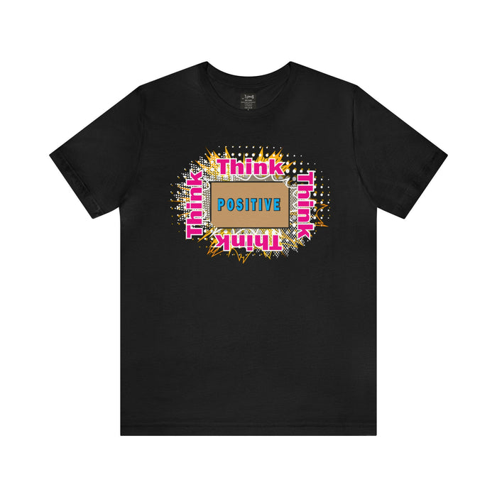 Think Positive T-shirt Just Do It T-shirt Cat lovers t-shirts-custom t