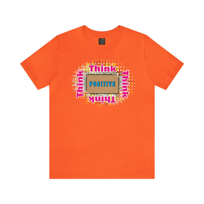 Think Positive T-shirt Just Do It T-shirt Cat lovers t-shirts-custom t