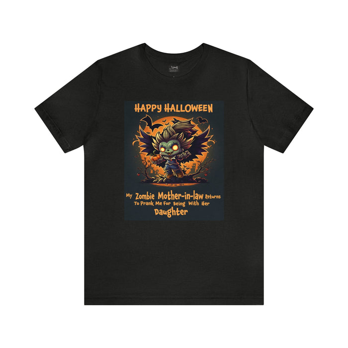 Zombie Mother-in-law shirt | Mother-in-law Prank | Happy Halloween Party m23teeshirts | Gift for Husband