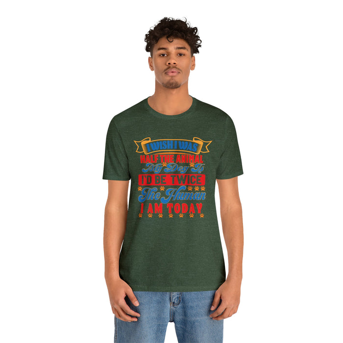 Animal Etsy T-Shirt | Better Human | Paw Love T-shirt Sympathetic Empathy | M23 Fashion Designs Graphics