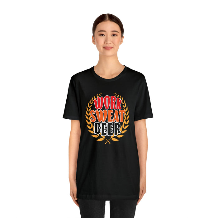 Beer T-shirt | Champion Heritage women | M23 T-shirt Designs Cute Funny Graphics apparel | Thirsty T Shirt