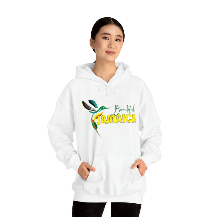 Beautiful Jamaica Hooded Sweatshirt | Big Women Unique Sweatshirt Hoodie | Unisex Slim fit Long Sleeve Hoodie