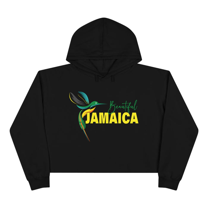 Beautiful Jamaica Crop top hoodie | Oversize Men Dress Shirt Big Women Unique hoodie| Unisex Slim fit Jersey